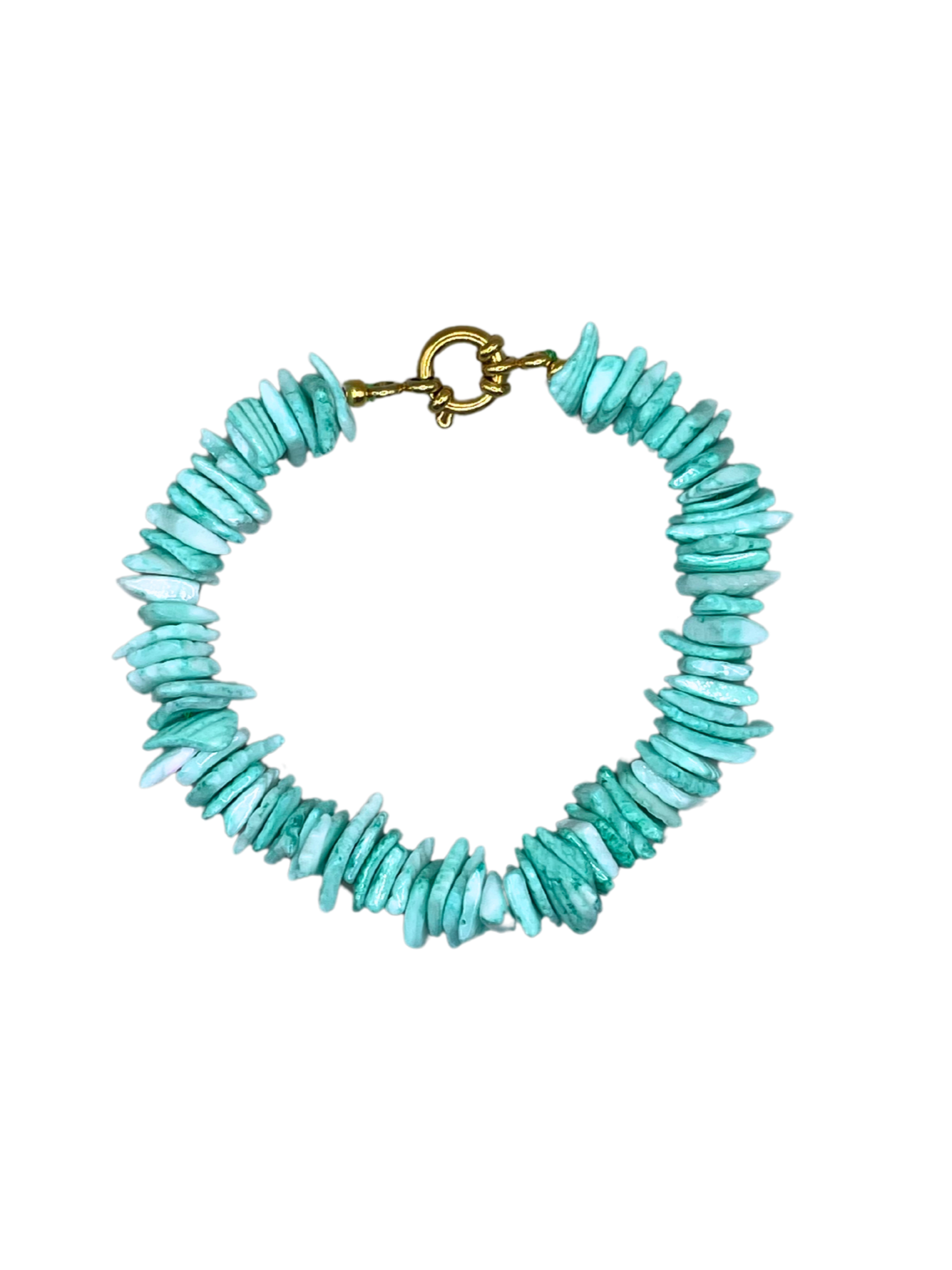 Turquoise Shell Bracelet