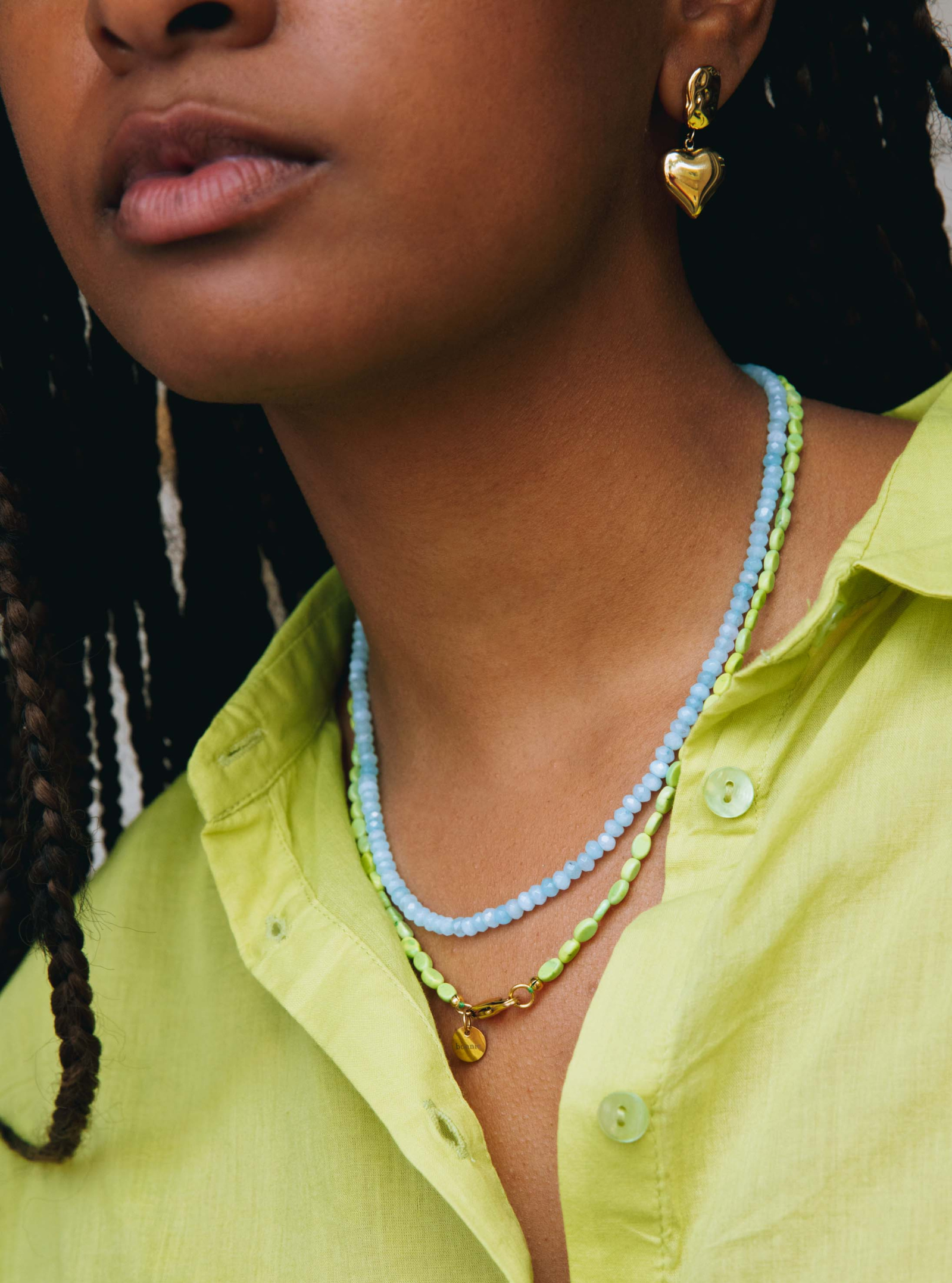 Charlie Lime Necklace