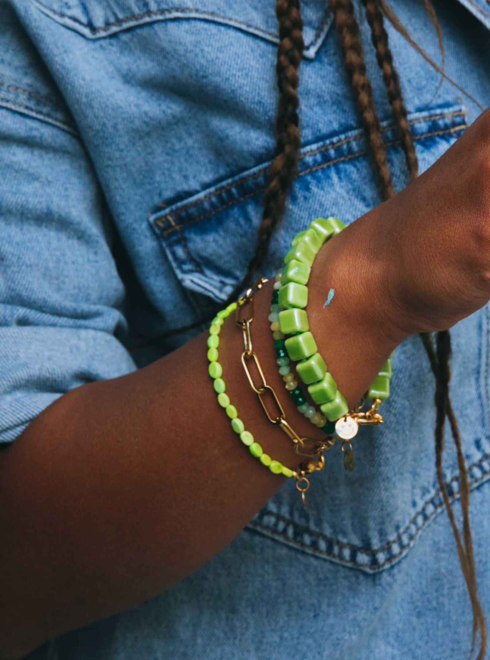 Charlie Lime Bracelet