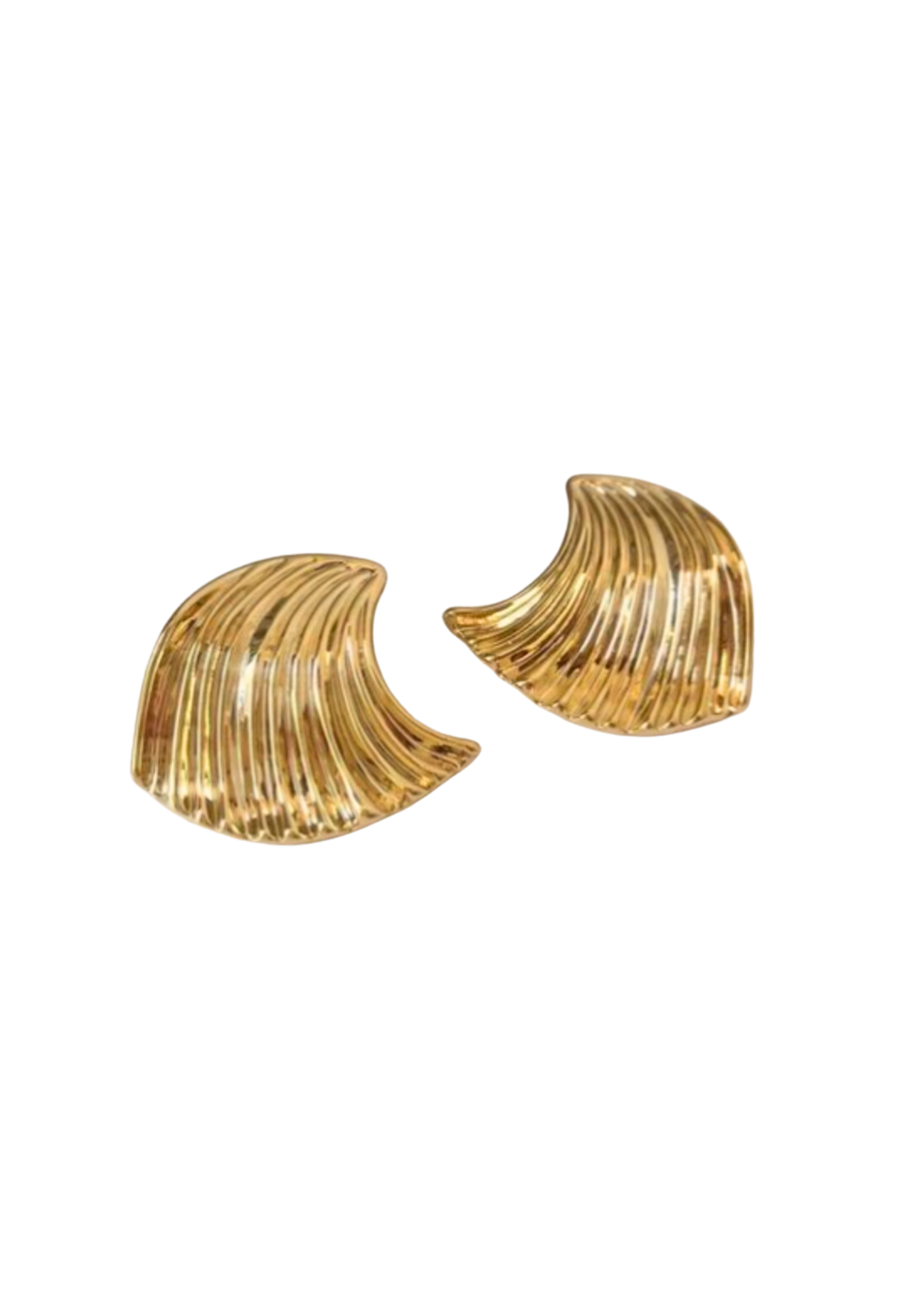 Wave Earring ~ 2 pc