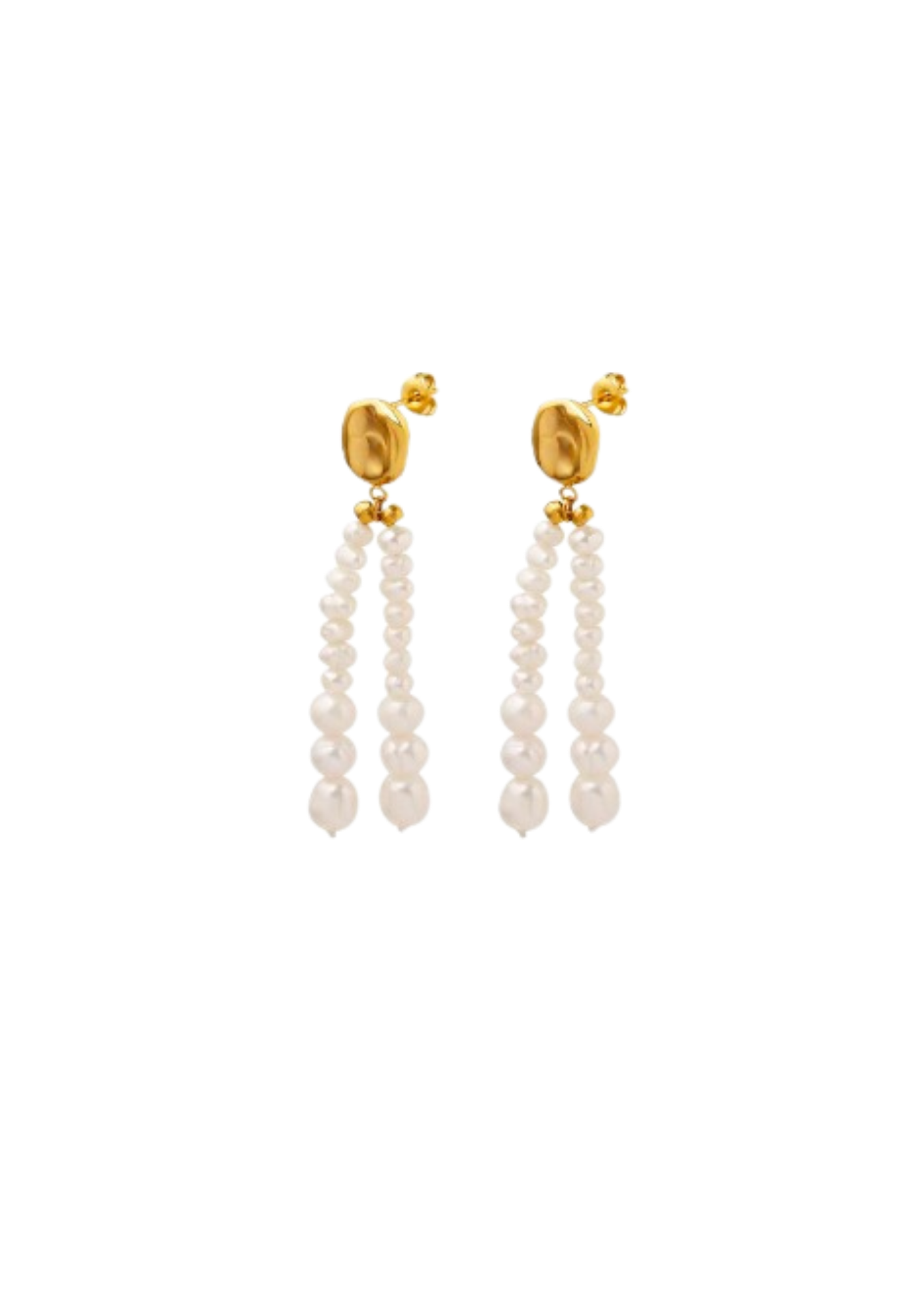 Long Pearl Earring ~ 2 pc