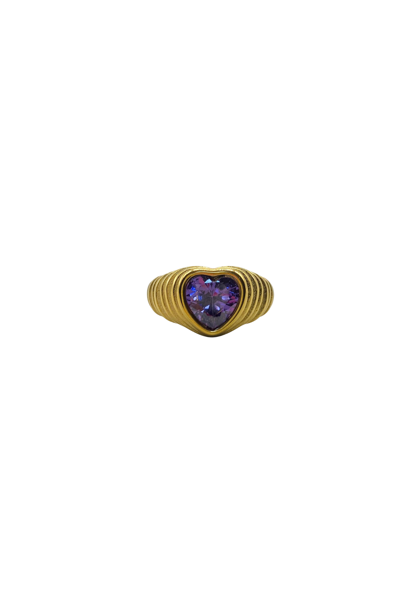 Purple Heart Ring